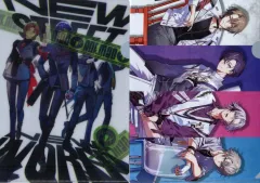 【中古】クリアファイル ROF-MAO A4クリアファイルセット 「バーチャルYouTuber にじさんじ ROF-MAO 1st LIVE 『New street. New world』」