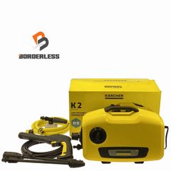 ☆極美品☆KARHER ケルヒャー 100V 家庭用高圧洗浄機 K2 silent サイレント 高圧ホース 水道ホース ガン ノズル アタッチメント 108214のサムネイル