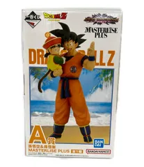 美品 バンダイ ドラゴンボール 一番くじ フィギュア 孫悟空&孫悟飯 MASTERLISE PLUS BANDAI
