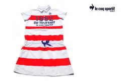 【中古】ルコックスポルティフゴルフ｜LE COQ SPORTIF GOLF｜ポロシャツワンピース｜M