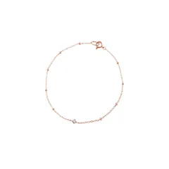 【新着商品】canal4℃(カナルヨンドシー)K10ピンクゴールド(PG)ブレスレット 151646133103