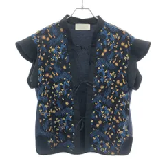 マメクロゴウチ Mame Kurogouchi Tシャツ 半袖カットソー 刺繍 mame - mame mame kurogouchi 刺繍レースTシャツ パープルの通販