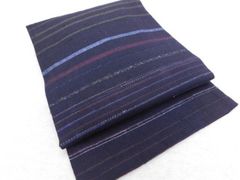 十字屋購入 花織?ミンサー?素敵な色合いの半巾帯 美品 - メルカリ