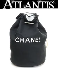 新品未使用品♡CHANEL✨シャネル　ノベルティ　ブラック　プールバッグ レディース] ユーズド シャネル プールバッグ ノベルティ