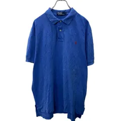 Polo Ralph Lauren 半袖 ポロシャツ L ブルー ポロラルフローレン ポニーロゴ 古着卸 アメリカ仕入 a704-5854