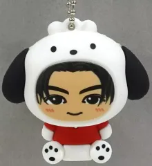 【中古】雑貨 長谷川慎(THE RAMPAGE) 着ぐるみキーホルダー 「居酒屋えぐざいる×ポチャッコ」 着ぐるみグッズ個別オンラインガチャ景品