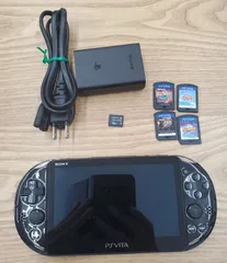 PS Vita PCH-2000 ブラック マインクラフトなどソフト付き
