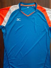 mizuno ミズノ 日本体育大学 日体大 バレーボール部 ゲームシャツ 練習着 XL
