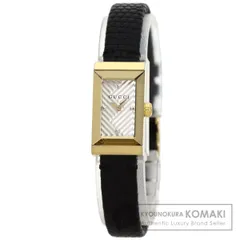 GUCCI 時計 Gフレーム 14mm 二重巻き クオーツ 時計