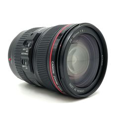 Canon EF24-105mm F4L IS USM 動作確認済 【全額返金保証】【最速発送】