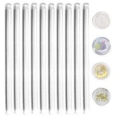 シーリングワックス 高い透明性 10本セット 7mm×200mm 封蝋 グルーガン 手作り