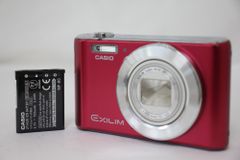 【返品保証】 カシオ Casio Exilim EX-ZS240 レッド 12x バッテリー付き コンパクトデジタルカメラ  e452