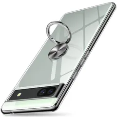 【特価商品】ケース 6a クリア リング付き ピクセル 6a 携帯ケース OURJOY Pixel スマホケース 極薄 透明 TPU 耐衝撃 スタンド機能 Google スト 車載ホルダー カバー  クリア