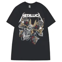 METALLICA メタリカ Skull Moth Tシャツ