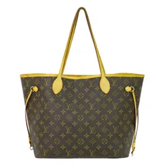 本物 ルイヴィトン LOUIS VUITTON LV 新型 ネヴァーフル MM モノグラム トートバッグ ショルダーバッグ ブラウン M40995 ビトン バッグ 中古 【フォロー割】
