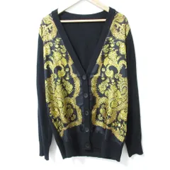エトロ　ETRO シルク　100% 総柄　カーディガン ETRO - 美品 エトロ ETRO ニット カーディガン ロングスリーブ