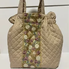 インド刺繍リボン　カバン