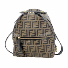 【極希少】FENDI ズッカ　バッグパック　鍵付き ヴィンテージ　リュック 8c19f58668050c2b5d81c55540fb42