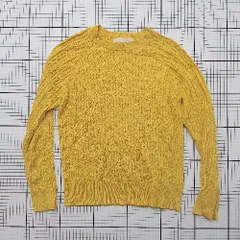 ◇ ⊇ Spick & Span スピック＆スパン シンプル系 長袖 ニットセーター サイズ表記なし イエロー系 レディース メンズ E  【1508250002960】