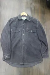 90s LEVI'S(リーバイス) ツーポケット ウエストン 黒 デニム シャツ