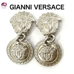 ゴールド【激レア】Gianni Versace メデューサ ヴィンテージ イヤリング