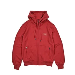 DOLCE & GABBANA ドルチェ&ガッバーナ / スウェット ジップアップパーカー フード付き 春秋冬 コットン 100% ワンポイント ロゴプレート レッド 415989のサムネイル