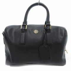 トリーバーチ TORY BURCH 2WAY ボストンバッグ ショルダー ロゴ 黒 ブラック /JSのサムネイル