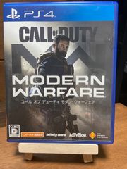 【中古美品】PS4ソフト　CALL of DUTY MODEAN WARFARE