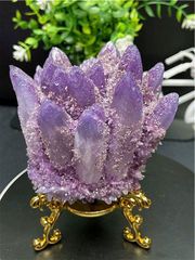 超綺麗ピンクアメジストクラスターB86G6/158G03C