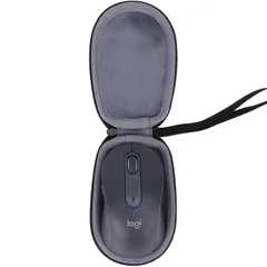ブラック_For M750MGR / M650MGR co2CREA 収納ケース 互換品 ロジクール Signature M750MGR / M650MGR ワイヤレスマウス(ブラック)