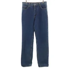 リー ストレートデニムパンツ W33 インディゴブルー Lee ジーンズ メンズ