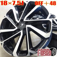 中古 18インチ アルミ トヨタ カローラツーリング 純正 オプション モデリスタ ウイングダンサー 4本セット ウィッシュ カローラ カローラフィールダー プリウス 86 アルミホイール 中古アルミホイール 中古ホイール 純正ホイール ホイール ホイル