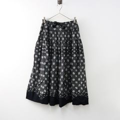 美品 Plantation ラインフラワーJQ/スカート M ウエストゴム - メルカリ