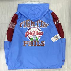 USA限定 Mitchell&Ness MLB フィラデルフィア フィリーズ Team Origins ウィンドブレーカー