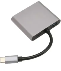 ★USB C to DualAdapter 4K 60Hz、スマートフォンとラップトップの両方用のタイプ C コンバーター
