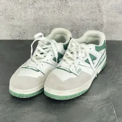 NEW BALANCE ニューバランス メンズ スニーカー BB550WT1 ホワイト×グリーン系 26.5cm NB シューズ 靴/513132
