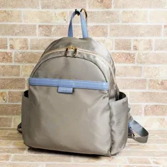 イビサ IBIZA ☆ ナイロン レザーコンビ リュックサック バックパック 日本製 グレー系 イビザ