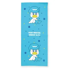【新品】フェイスタオル ポケットモンスター ポケモン クワッス ブルー E：クワッス(ブルー) 綿100% 34×80 メール便対応のサムネイル