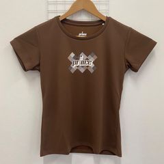 ＜新品・未使用＞prince/プリンス　レディース　Tシャツ　半袖　ブラウン　WF2091