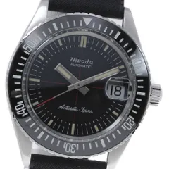 NIVADA☆ニバダ Grenchen 自動巻き GMT メンズ 腕時計☆ジャンク