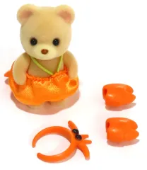 【中古】おもちゃ 1.クマの赤ちゃん(ジェイソン) 「シルバニアファミリー 赤ちゃんコレクション 赤ちゃん海のおともだちシリーズ」