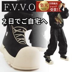 か*ち様 り*)様 ROCKST/FVVO ファー付きハイカットスニーカー - メルカリ