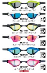 【色: ピンク×クリア×ピンク×ブラック(PKCP)】【FINA承認】 スイミン
