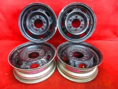 スチール ホイール 4本 日産 キャラバン NV350 純正 15×5.5J 6穴 PCD 139.7 +45 ハブ径 100◆51863H-K4のサムネイル
