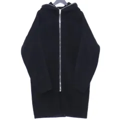 RICK OWENS アルパカウールシールドトレンチコート サイズ46 ブラック RU02B2978-WFのサムネイル