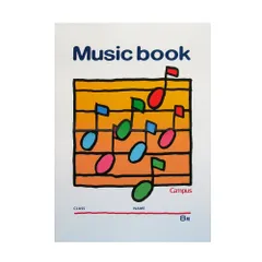 （まとめ買い）コクヨ キャンパス 音楽帳 B5 5線譜 8段 18枚 オン-24 【10冊セット】