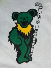 グレイトフル・デッド　90s タイダイ　YOLO　ヴィンテージ　Tシャツ　バンドT　バンT　ミュージック　デッドベアー　かわいい　 ポロ ラルフローレン　Ｍサイズ　おしゃれ