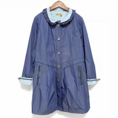 #anc ユキコハナイ YUKIKOHANAI コート 8 紺 切替 光沢 レディース [948947]のサムネイル