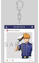 【中古】キーホルダー 國神錬介(マリンルック) 描き下ろしオーロラアクリルキーホルダー 「ブルーロック POP UP SHOP 東京アニメセンター in DNP PLAZA SHIBUYA」