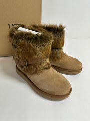 【新品未使用】 UGG 1122513 アグ ブーツ レディース クラシック バックル ミニ W CLASSIC BUCKLE MINI CHE US8 25cm